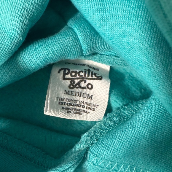 Teal Panama City Beach Hoodie - Picture 4 of 6